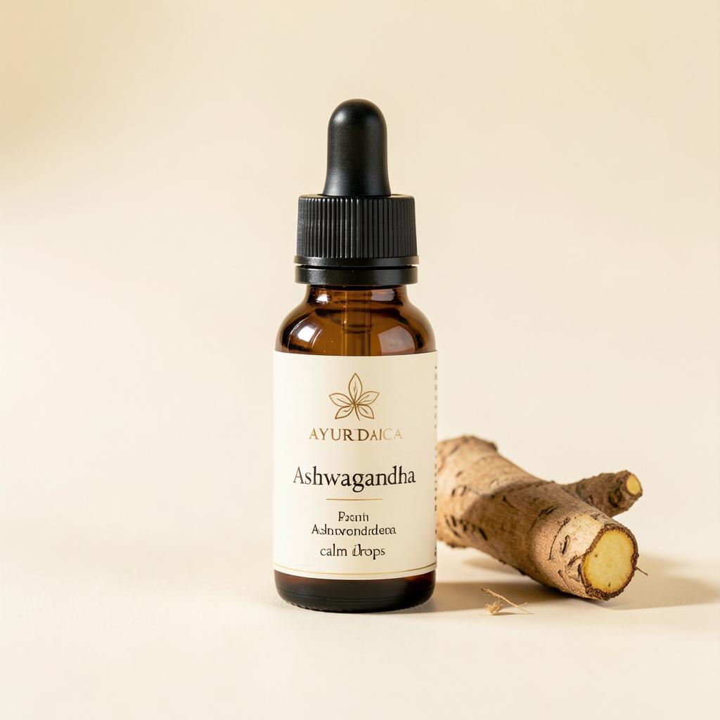 Ashwagandha Calm Drops bottle pack shot
