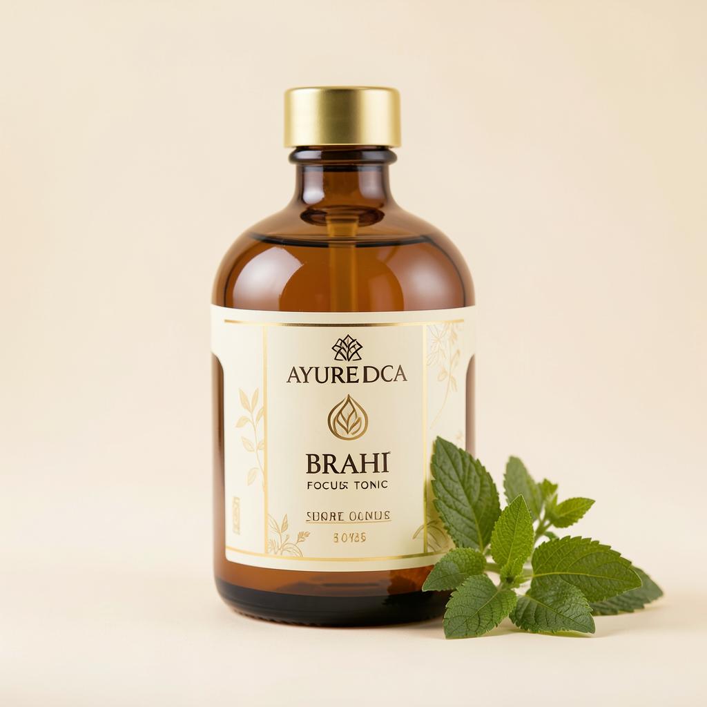 Brahmi Focus Tonic bottle pack shot
