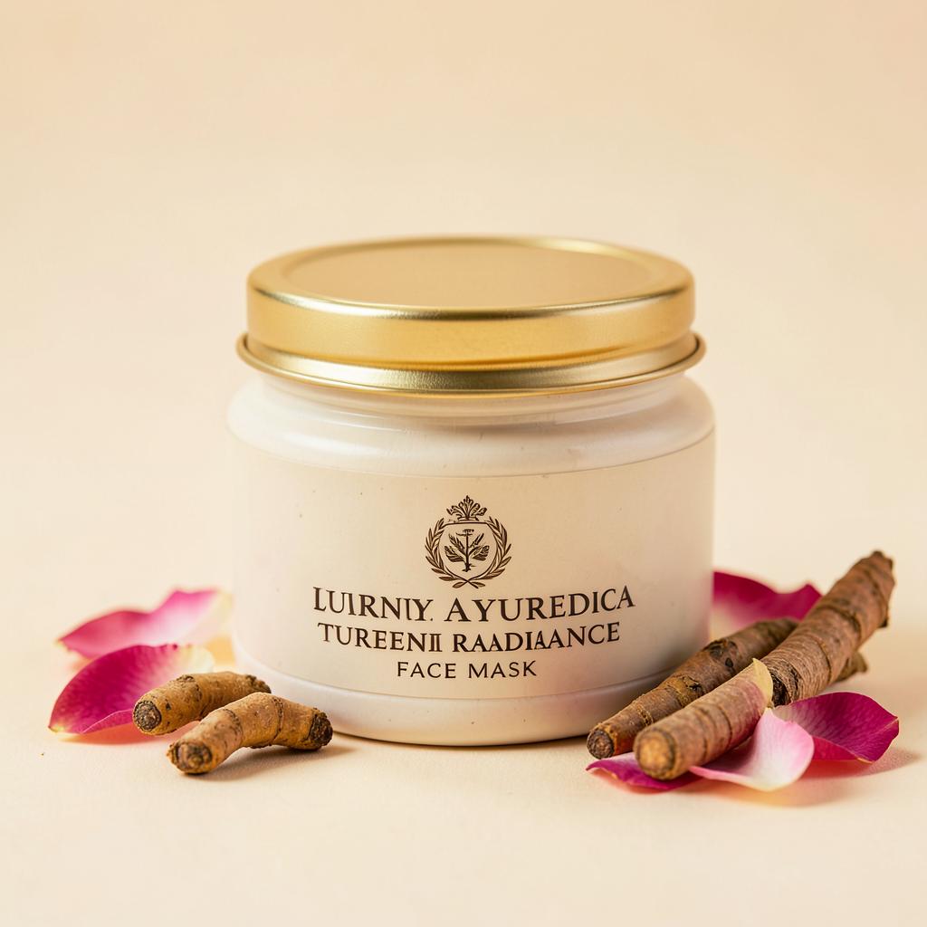 Turmeric Radiance Mask bottle pack shot